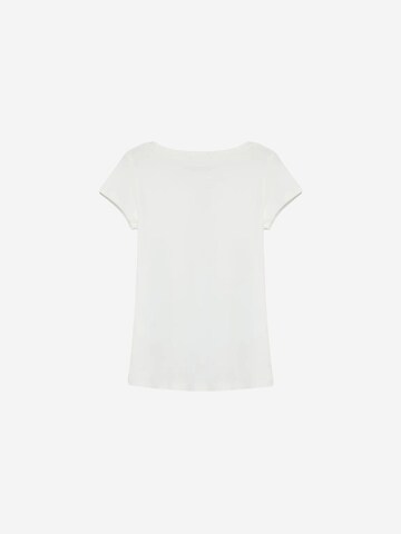 T-shirt 'T-Shirts' Dilvin en blanc