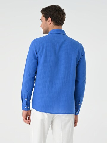 Antioch Regular fit Overhemd in Blauw