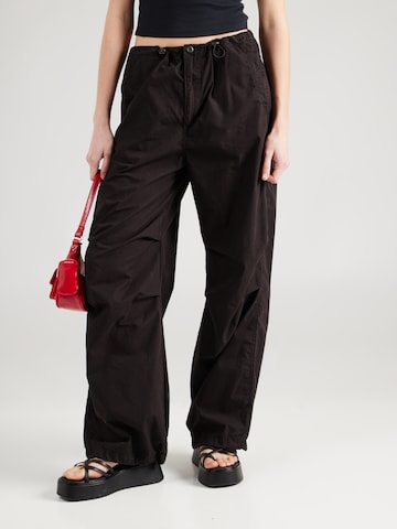 LEVI'S ® Lużny krój Spodnie w kolorze czarny: przód
