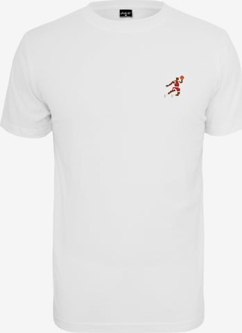 Mister Tee Tričko 'Basketball Player' – bílá: přední strana