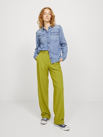 JJXX Regular Trousers with creases in Green