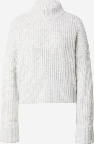 Pull-over QS en gris : devant