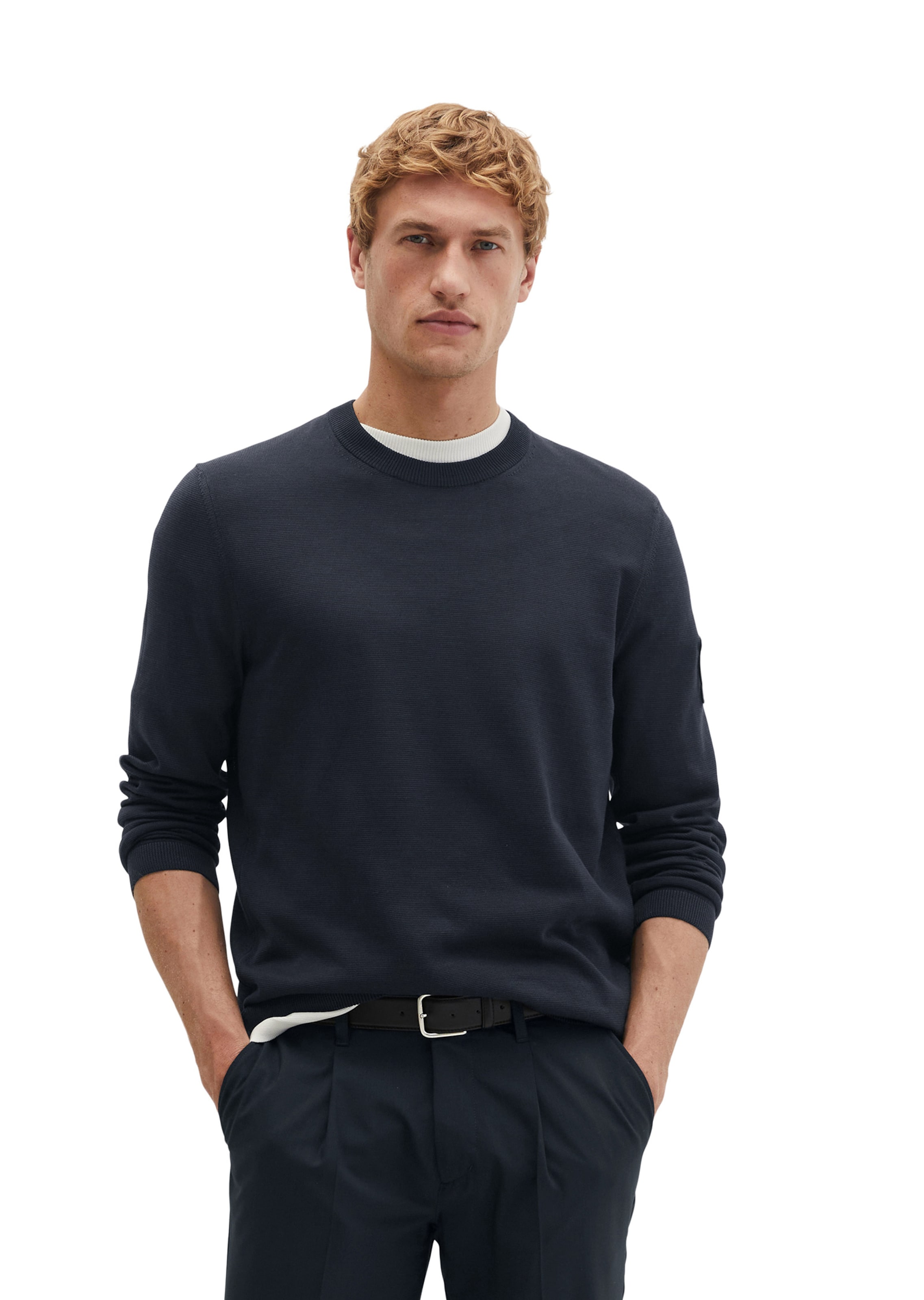 Marc O'Polo Pullover in Blau: Vorderseite