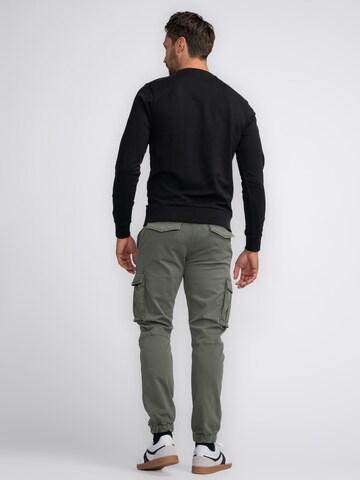 Petrol Industries Sweatshirt 'Unalakleet' in Schwarz