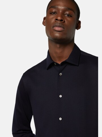 Coupe regular Chemise Boggi Milano en bleu