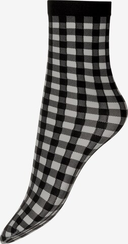 Chaussettes Wolford en noir : devant