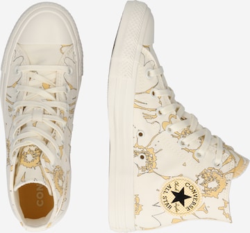 CONVERSE - Sapatilhas altas 'Chuck Taylor All Star' em bege