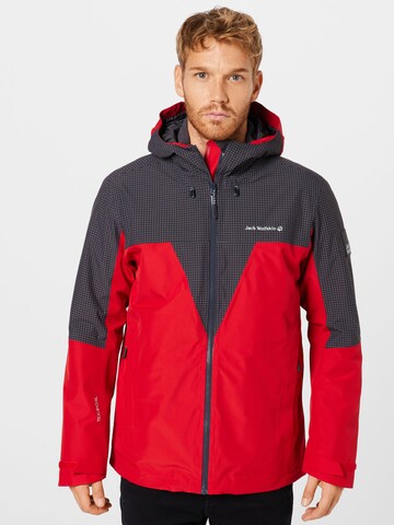 JACK WOLFSKIN Outdoor jacket 'Rhapsody' in Red: front