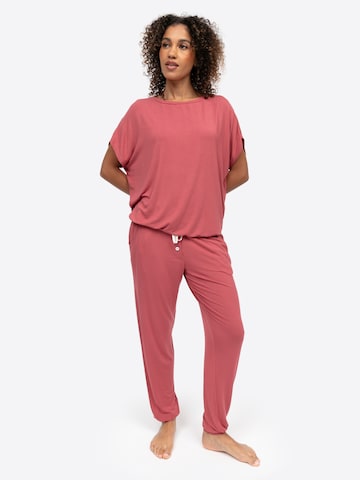 Chemise de nuit 'Josie' Cyberjammies en rouge : devant