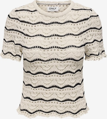 Pull-over 'ANNASOFIA' ONLY en beige : devant