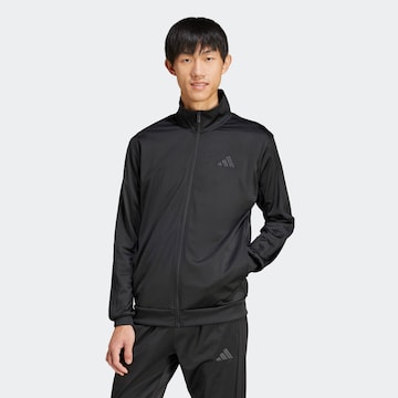 ADIDAS SPORTSWEAR Training Jacket in Black: front