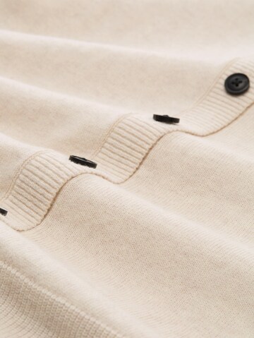 TOM TAILOR Strickjacke in Weiß