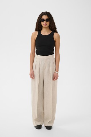 InWear Loosefit Hose 'IdoneyIW' in Beige