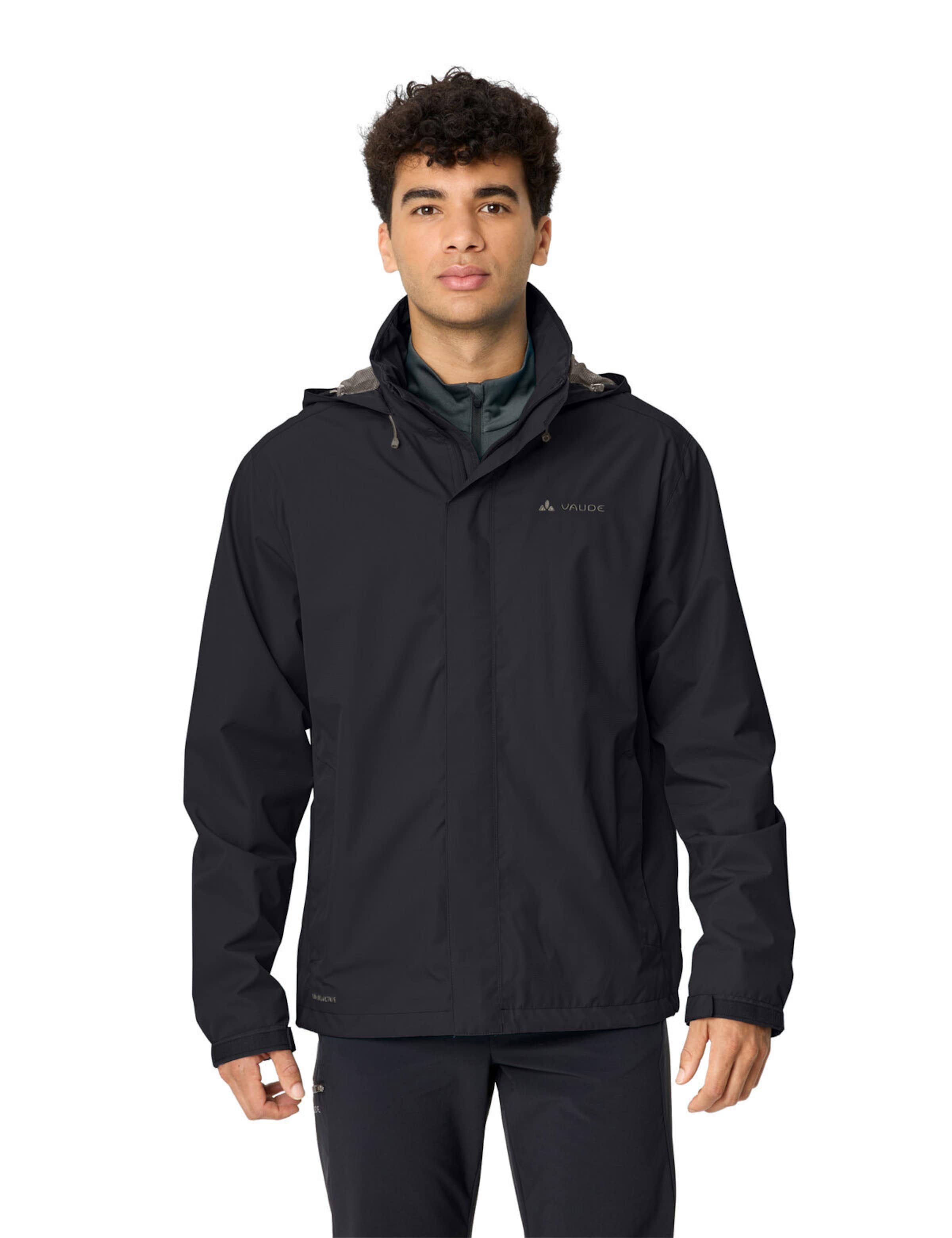 VAUDE Outdoor jacket 'Escape' in Black: front
