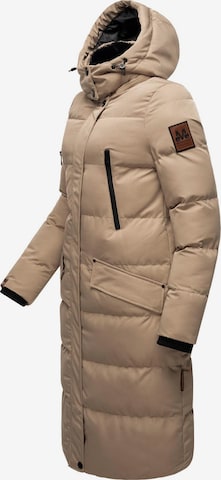 MARIKOO Winter coat 'Schneesternchen' in Beige