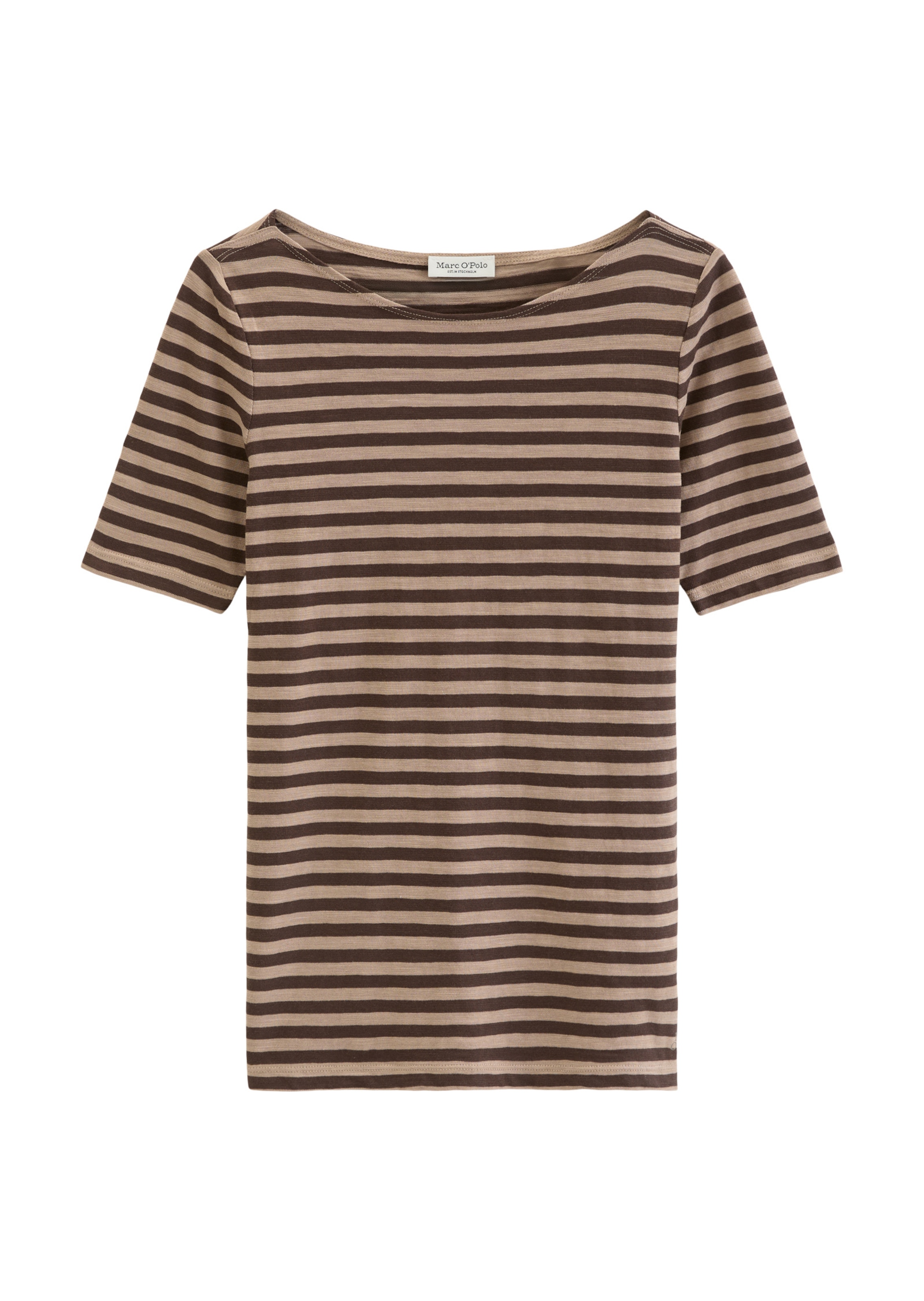 Marc O'Polo Shirt in Brown: front