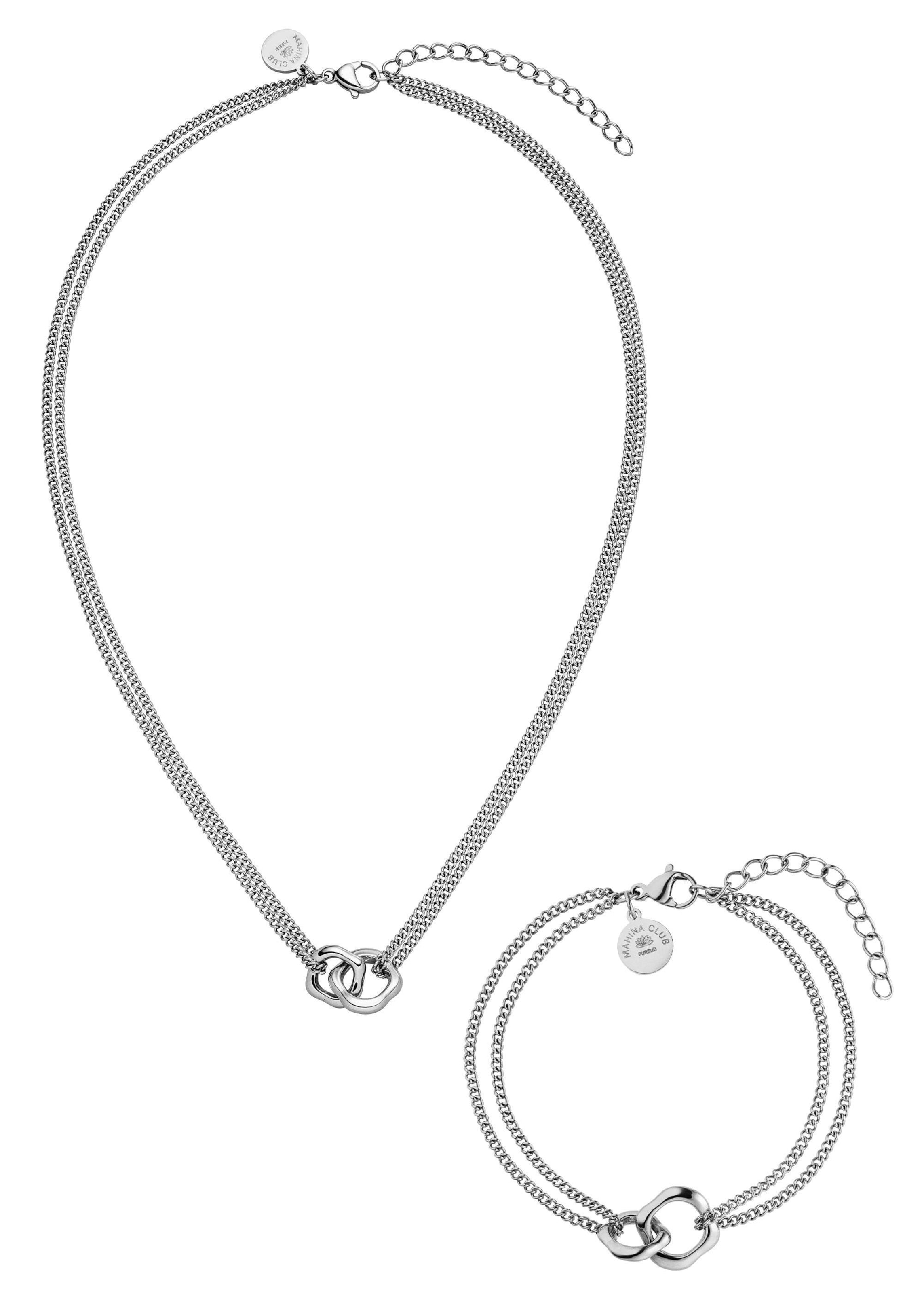 Parure de bijoux 'Bond' PURELEI en argent : devant