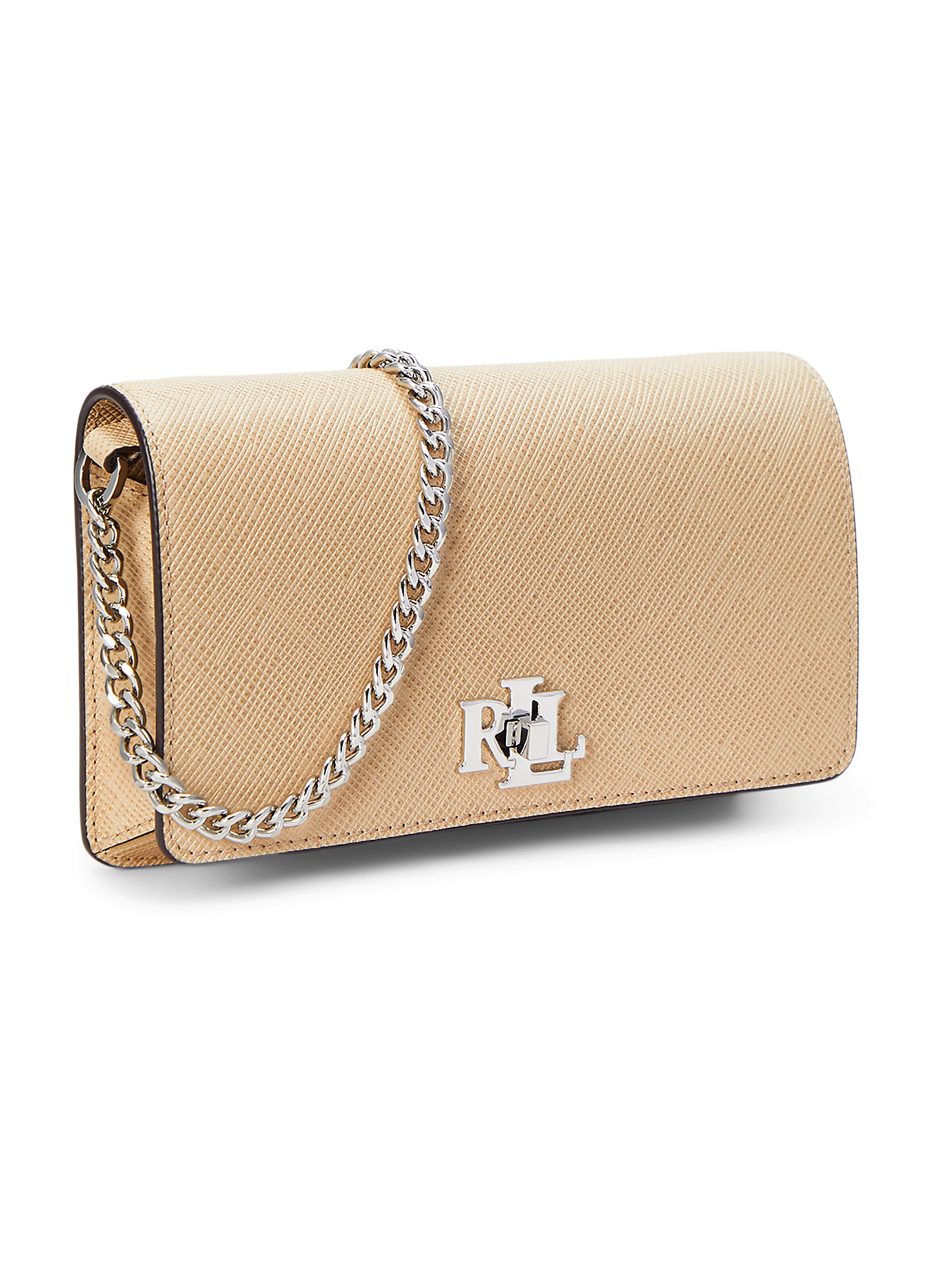 Borsa a tracolla di Lauren Ralph Lauren in beige