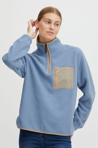 Pull-over 'Piala' Oxmo en bleu : devant