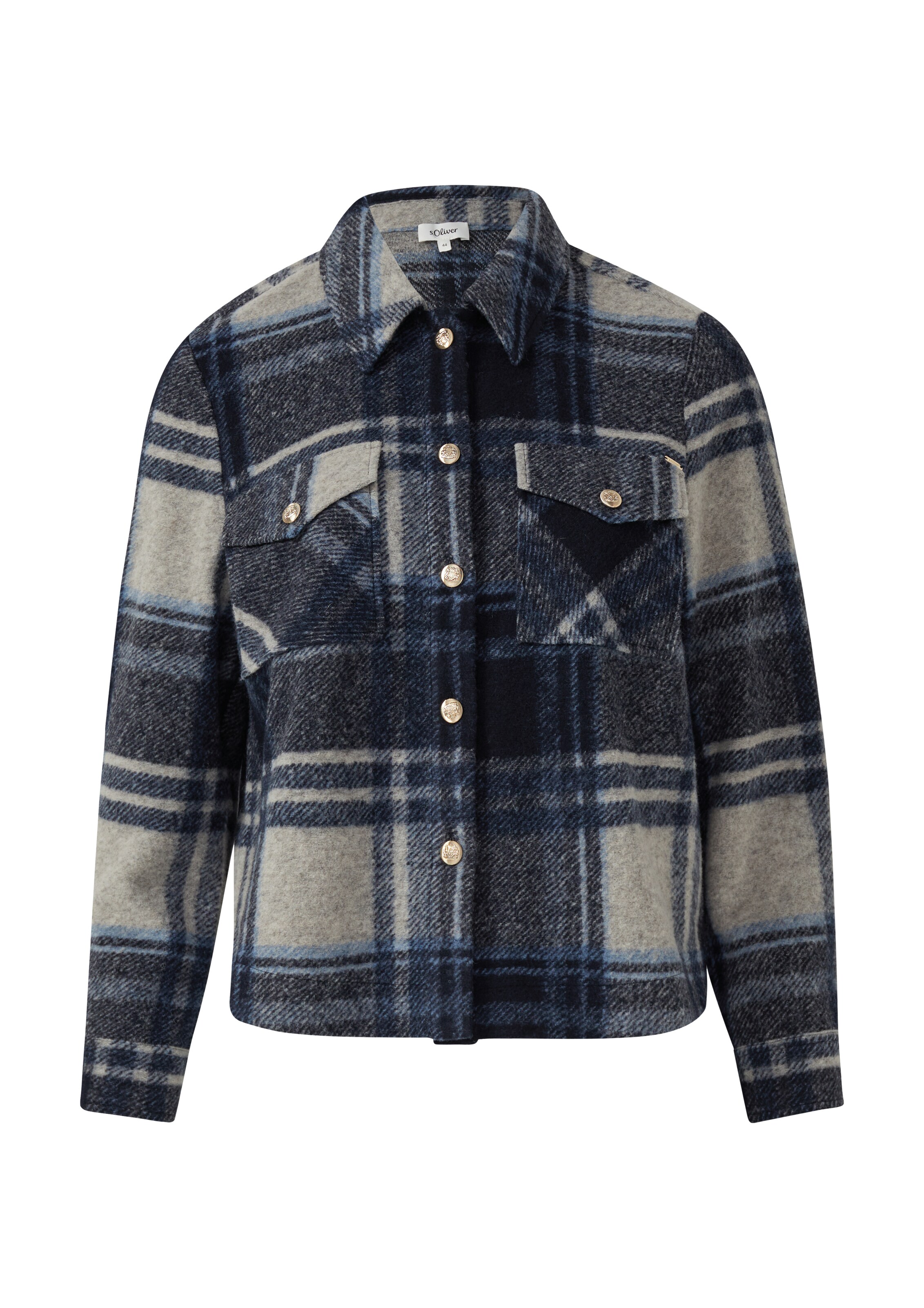 s.Oliver Tussenjas in Blauw: voorkant