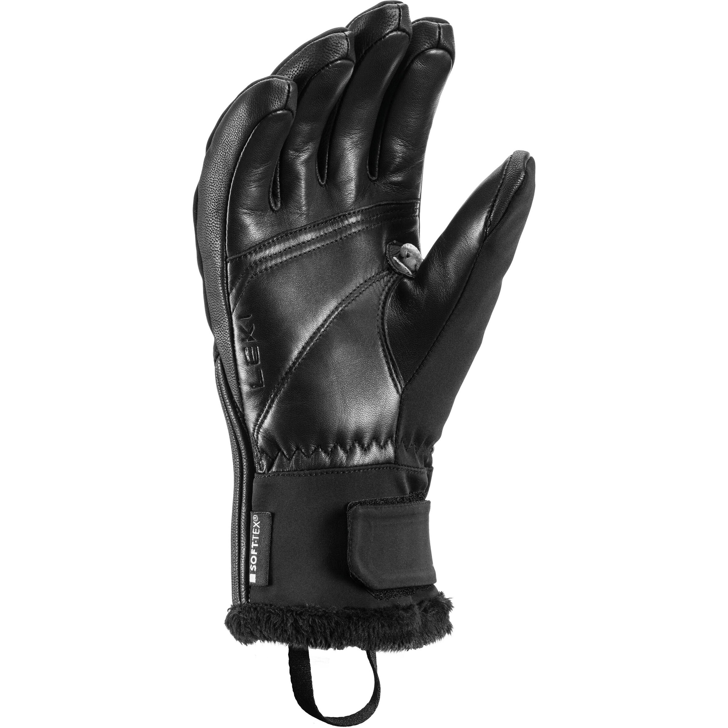 LEKI Athletic Gloves 'Vallarta 3D' in Black