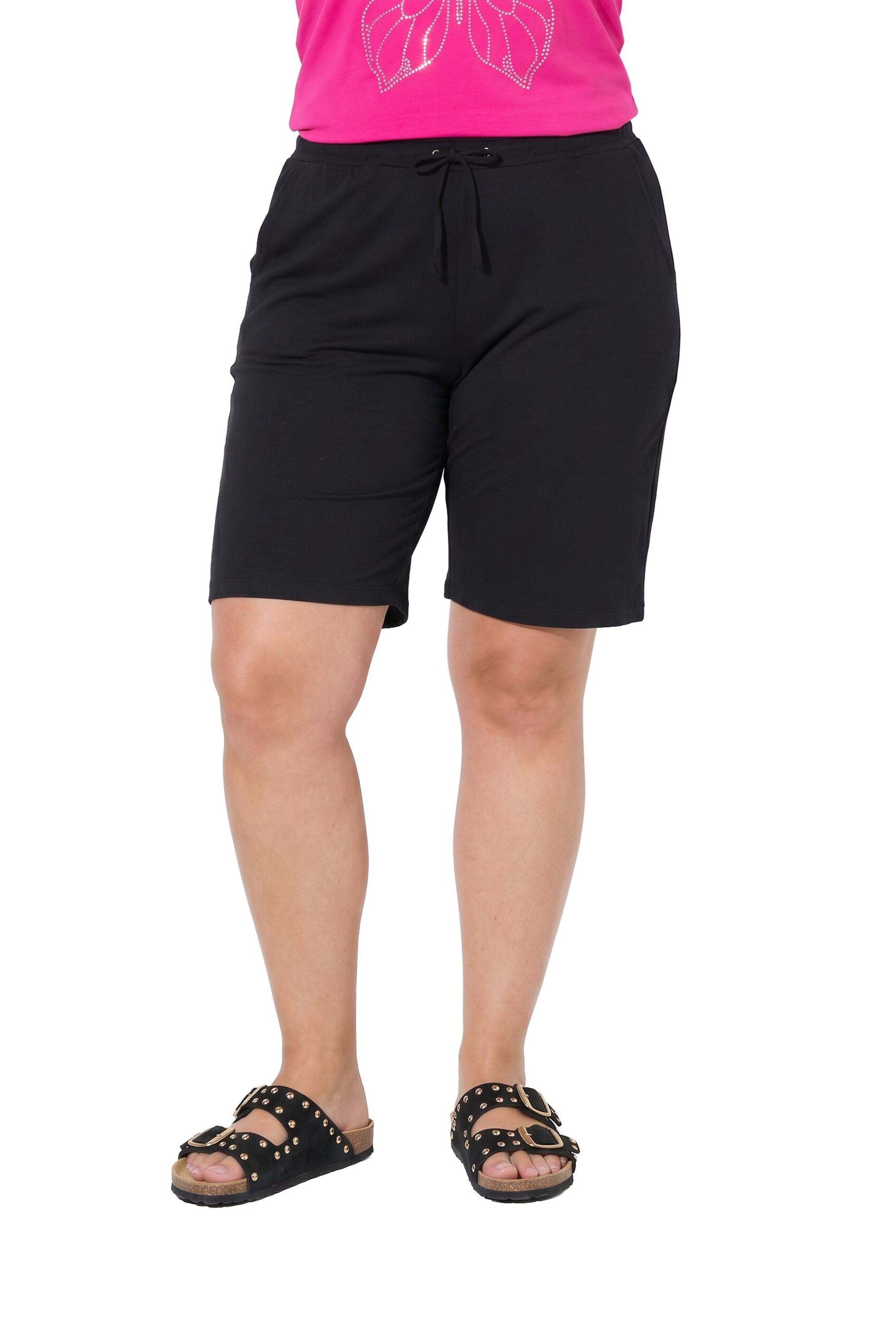 Angel of Style Regular Broek in Zwart