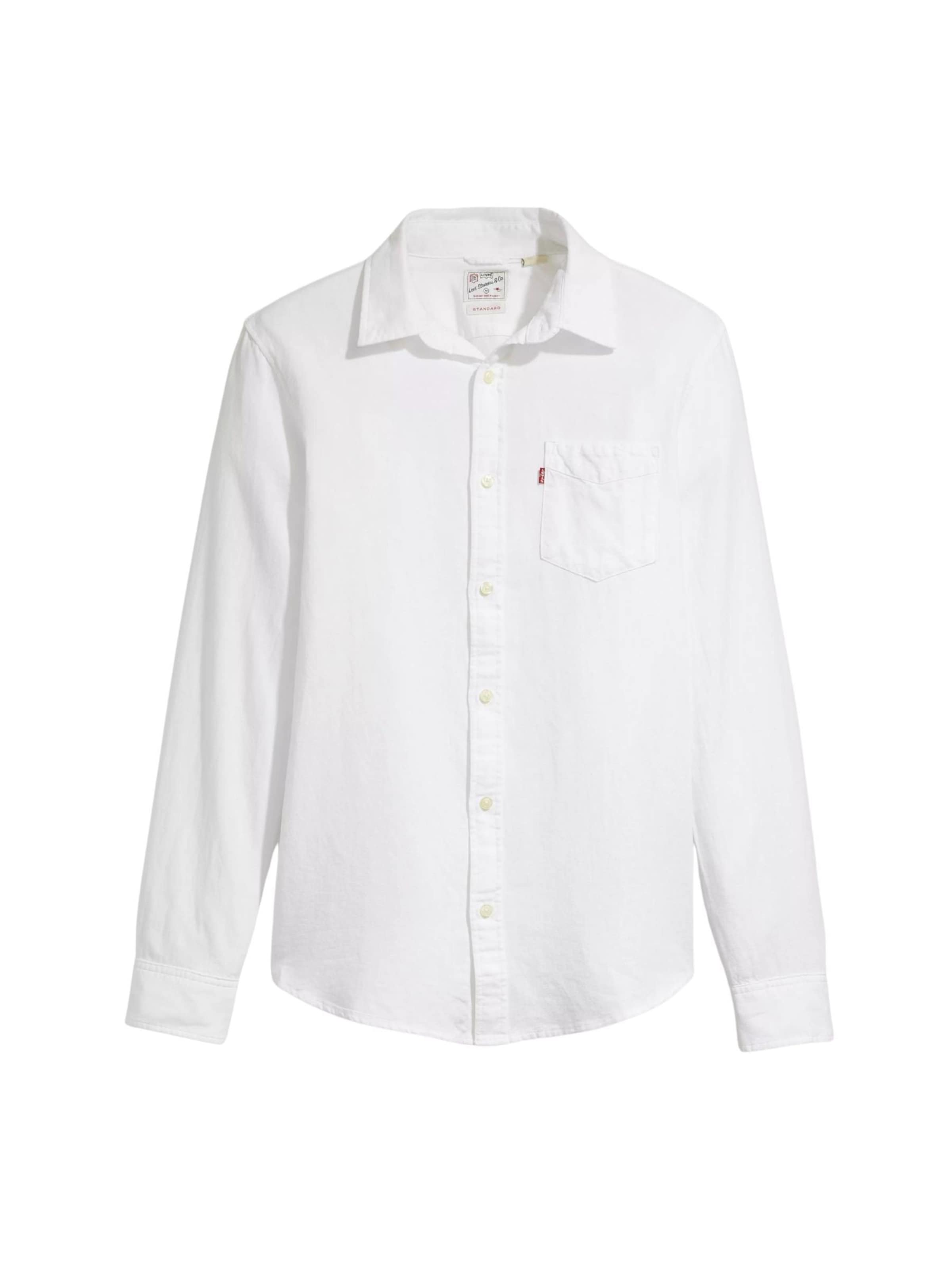 LEVI'S ® Shirt 'LEVI'S SUNSET 1 POCKET STANDARD CAMICIA'‌‌‌‌‌ in Weiß: Vorderseite