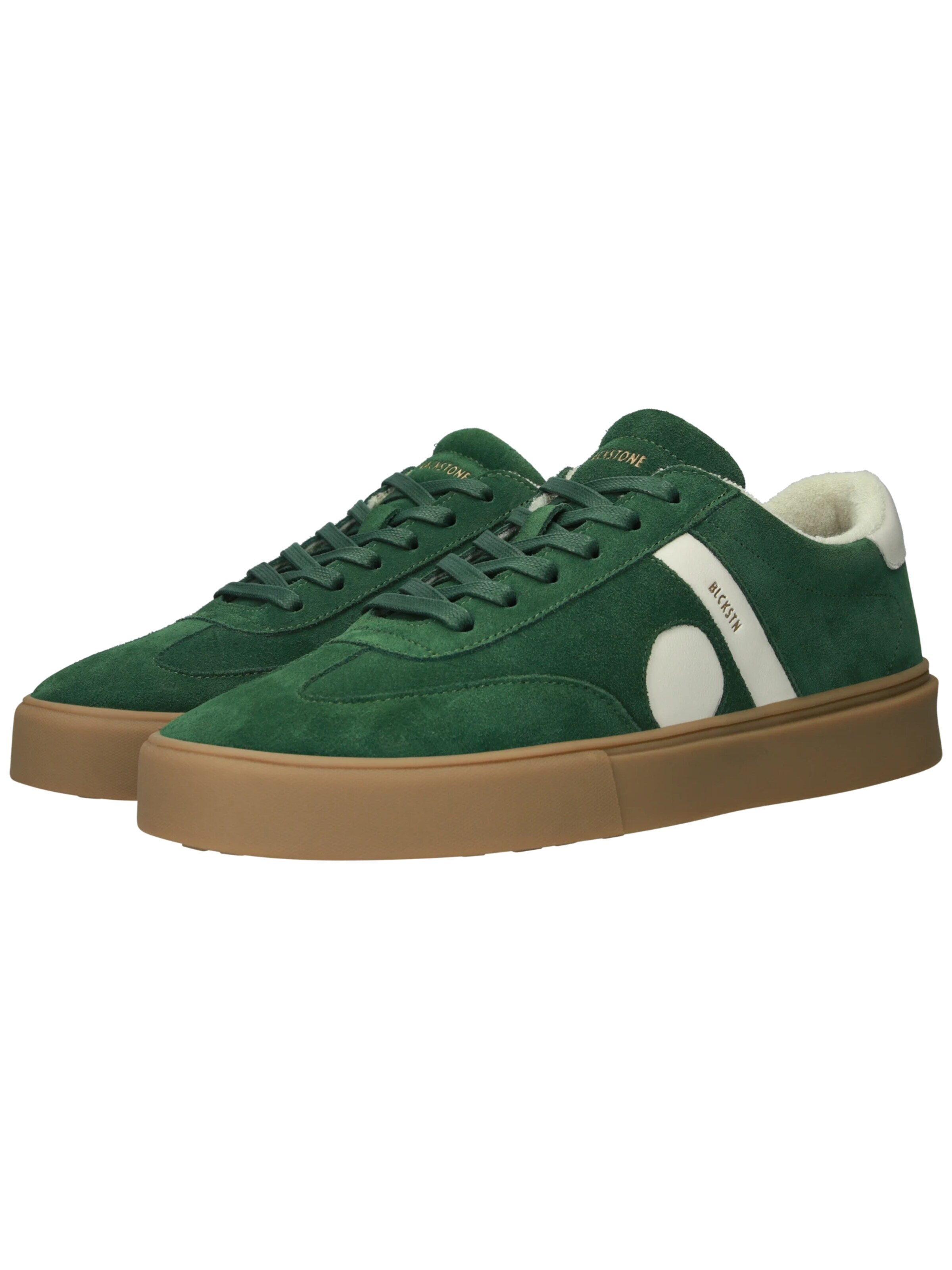 BLACKSTONE Låg sneaker 'Quartz Auden EG555' i grön