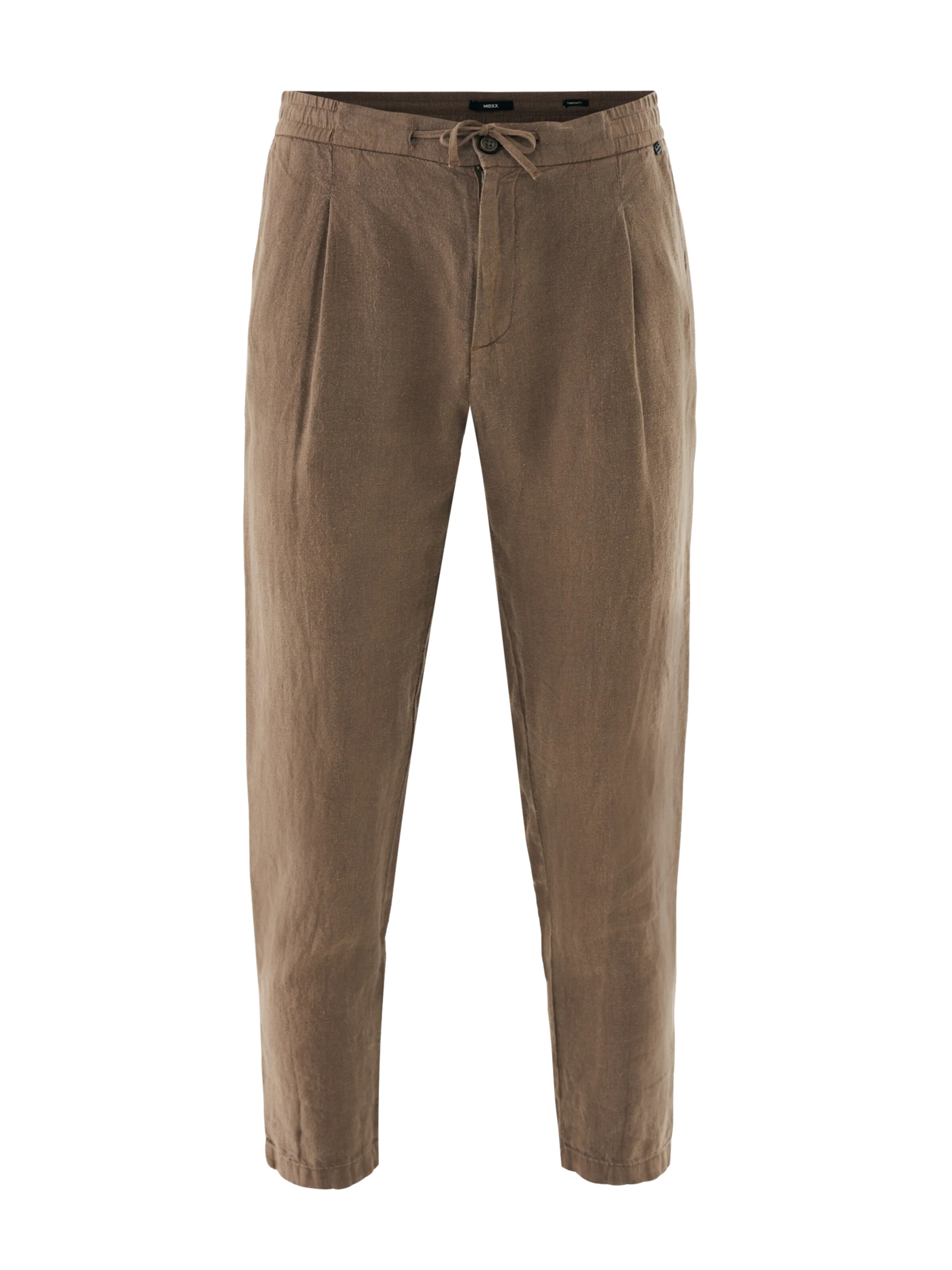 Tapered Pantaloni cutați de la MEXX pe maro: față