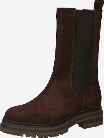 Karolina Kurkova Originals Chelsea Boots 'Selma' in Brown: front