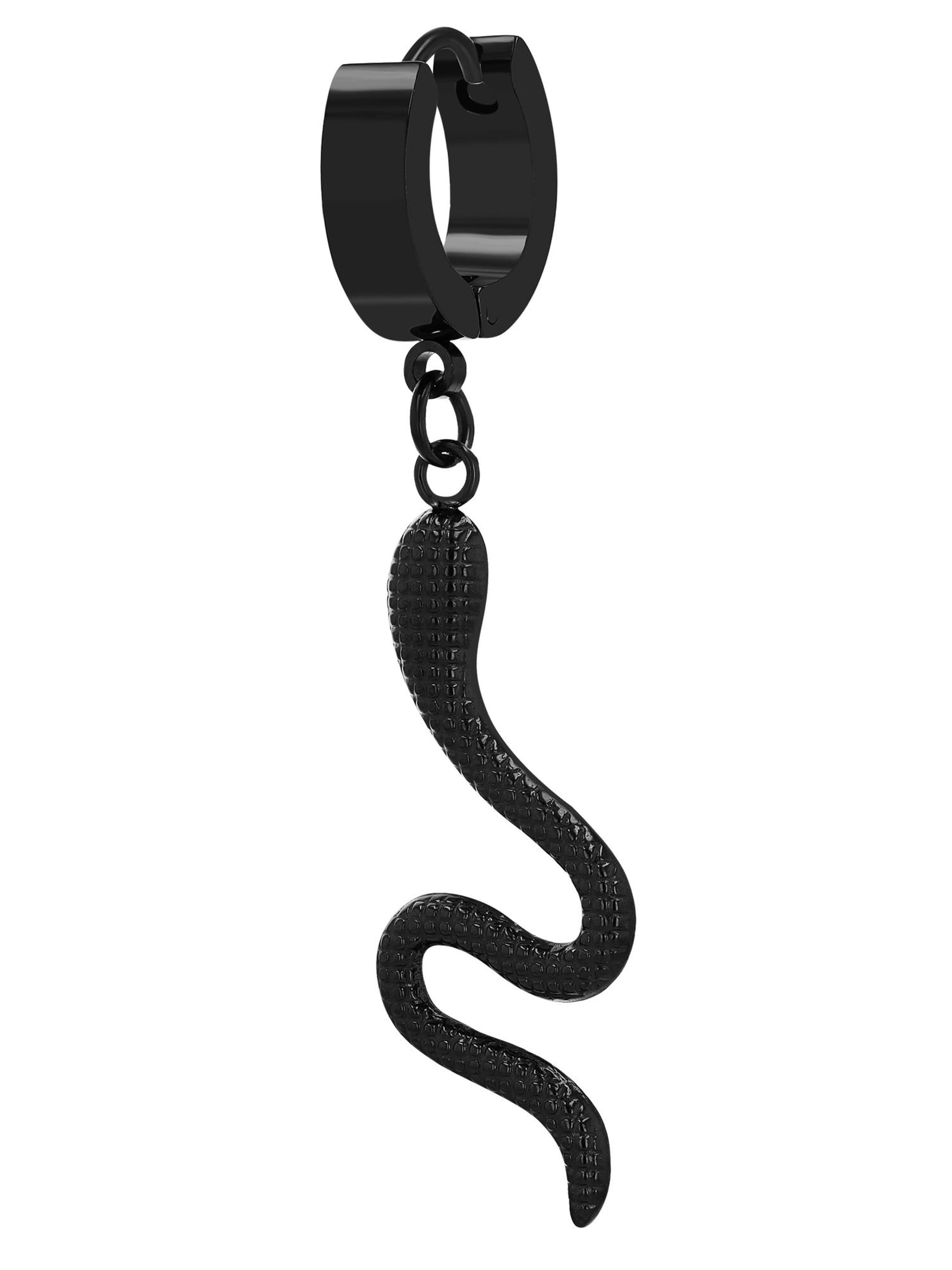 Akzent Earrings 'Calypso, langlebig' in Black: front