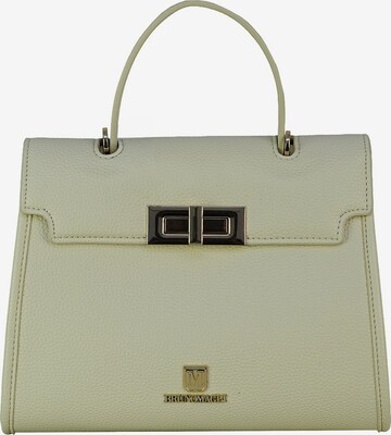 Borsa a mano 'Borsa a mano donna Bruno Magli Patty Handle eco-pelle nera' di Bruno Magli in bianco: frontale