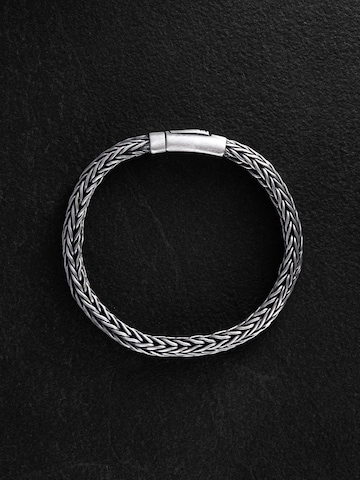 REYTEL Armband 'AURIS' in Zilver: voorkant