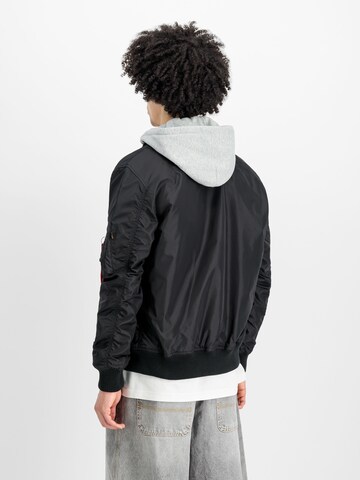 ALPHA INDUSTRIES Between-Season Jacket 'MA-1 TT' in Black