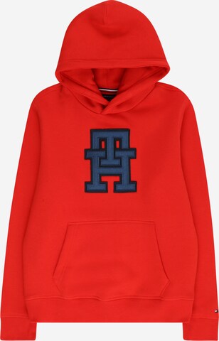 TOMMY HILFIGER Sweatshirt 'Flex' in Rot: predná strana