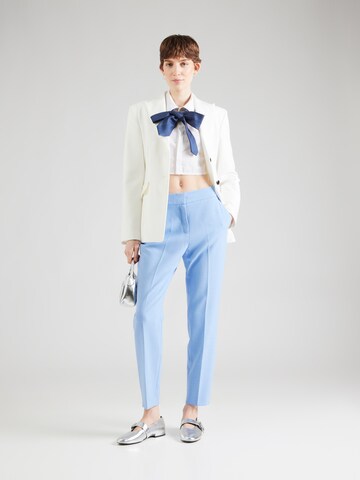 s.Oliver BLACK LABEL Regular Hose in Blau