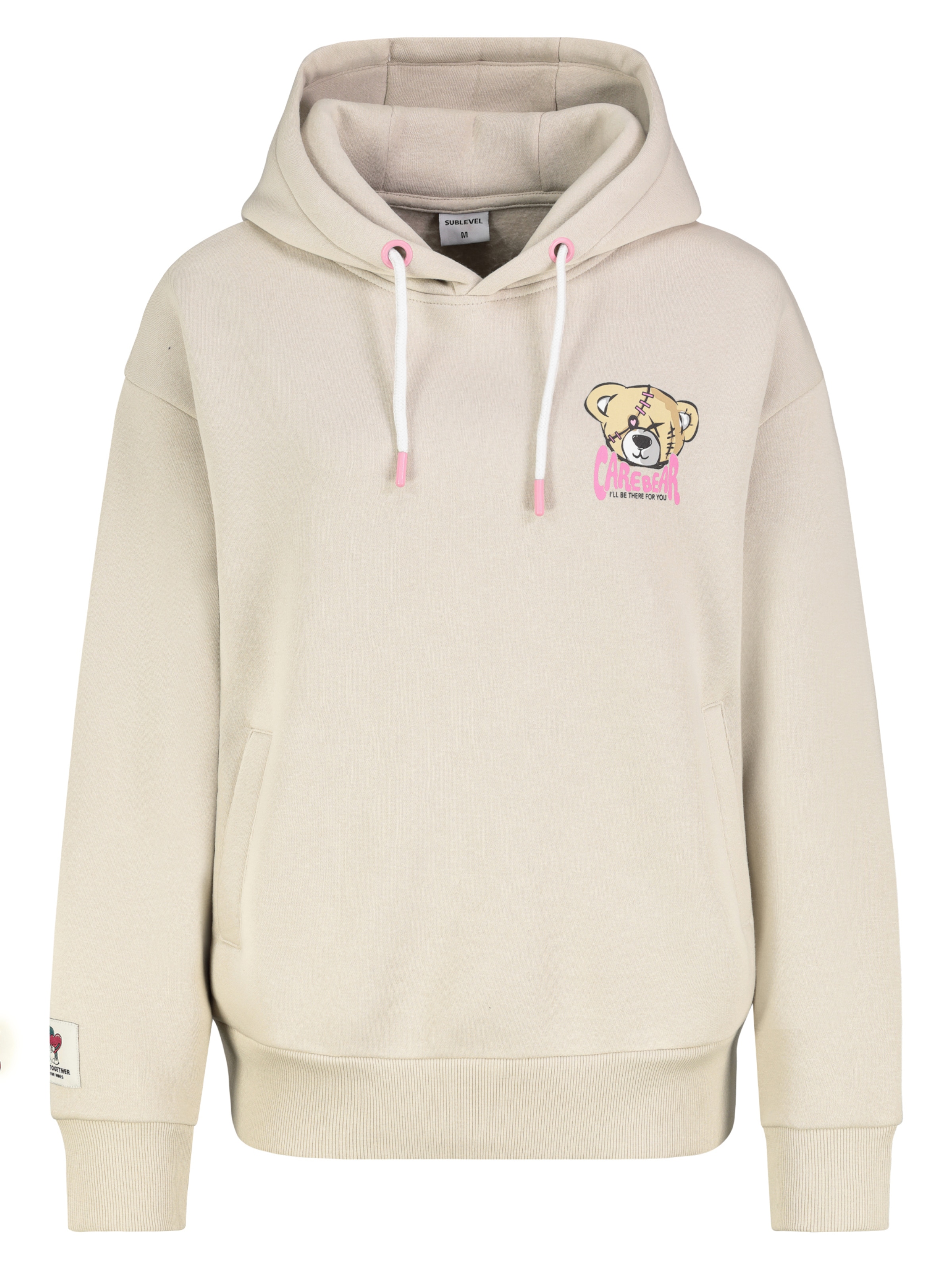Sublevel Sweatshirt in Beige: voorkant