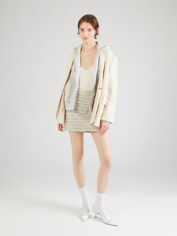 ABOUT YOU Skirt 'Claire' in Beige