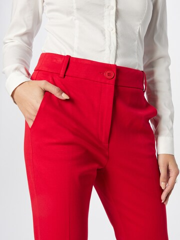 ESPRIT Boot cut Pants in Red