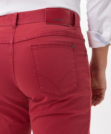 BRAX Regular Jeans 'Cooper' in Red