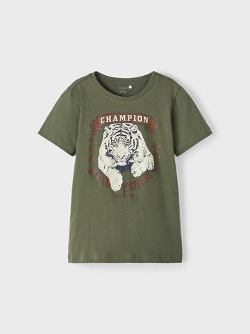 NAME IT Shirt 'KONAN' in Green