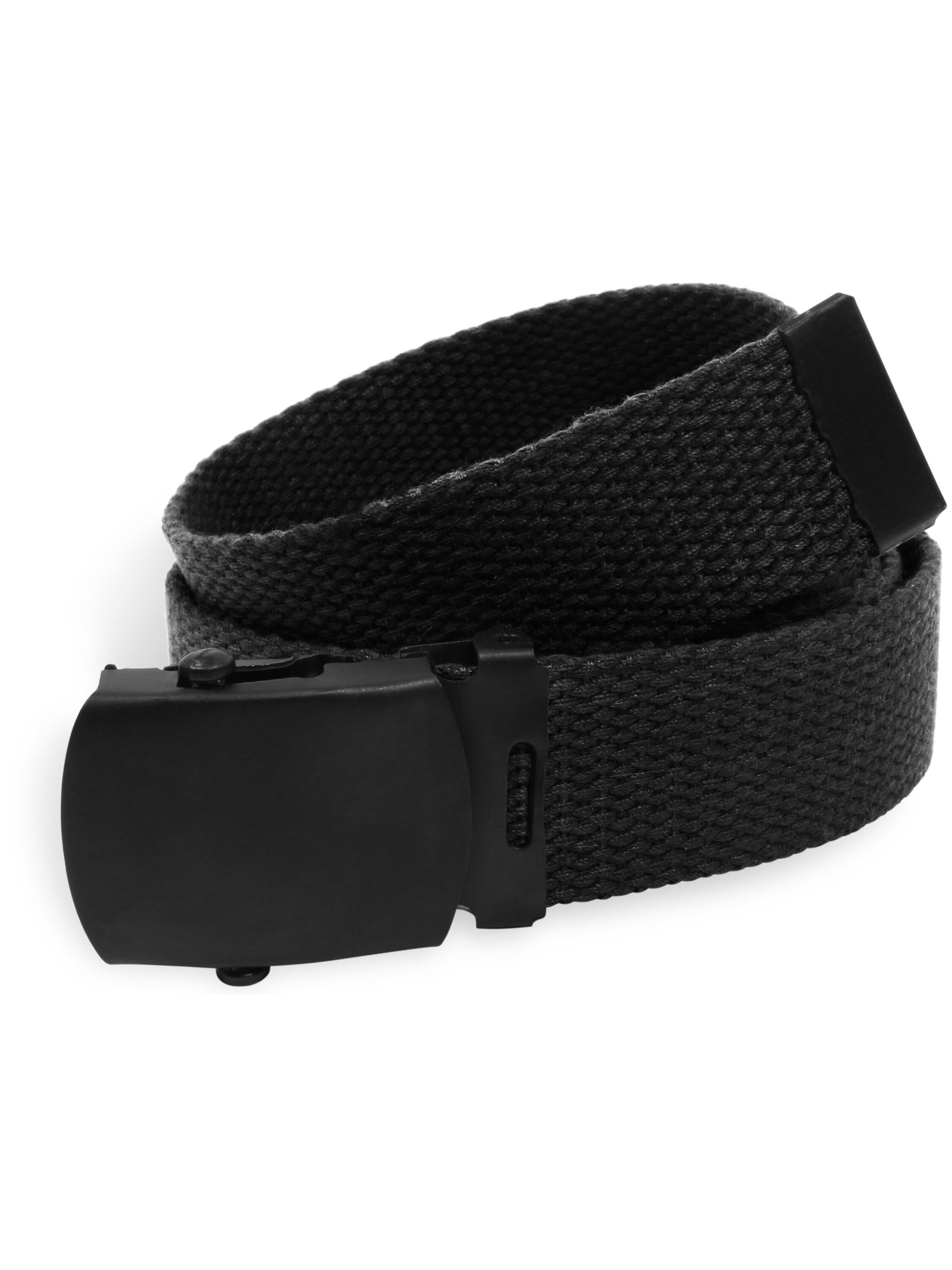 Ceinture de sport normani en noir : devant