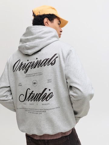 JACK & JONES Mikina 'JORNORREBRO' - Biela