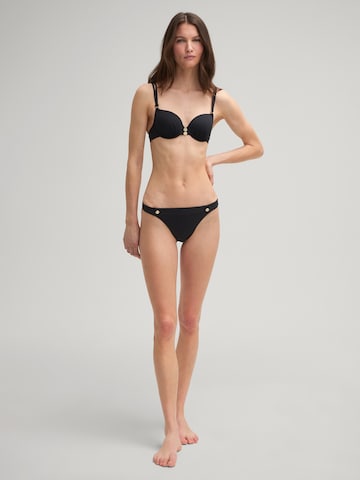 JOOP! T-shirt Bikini Top in Black