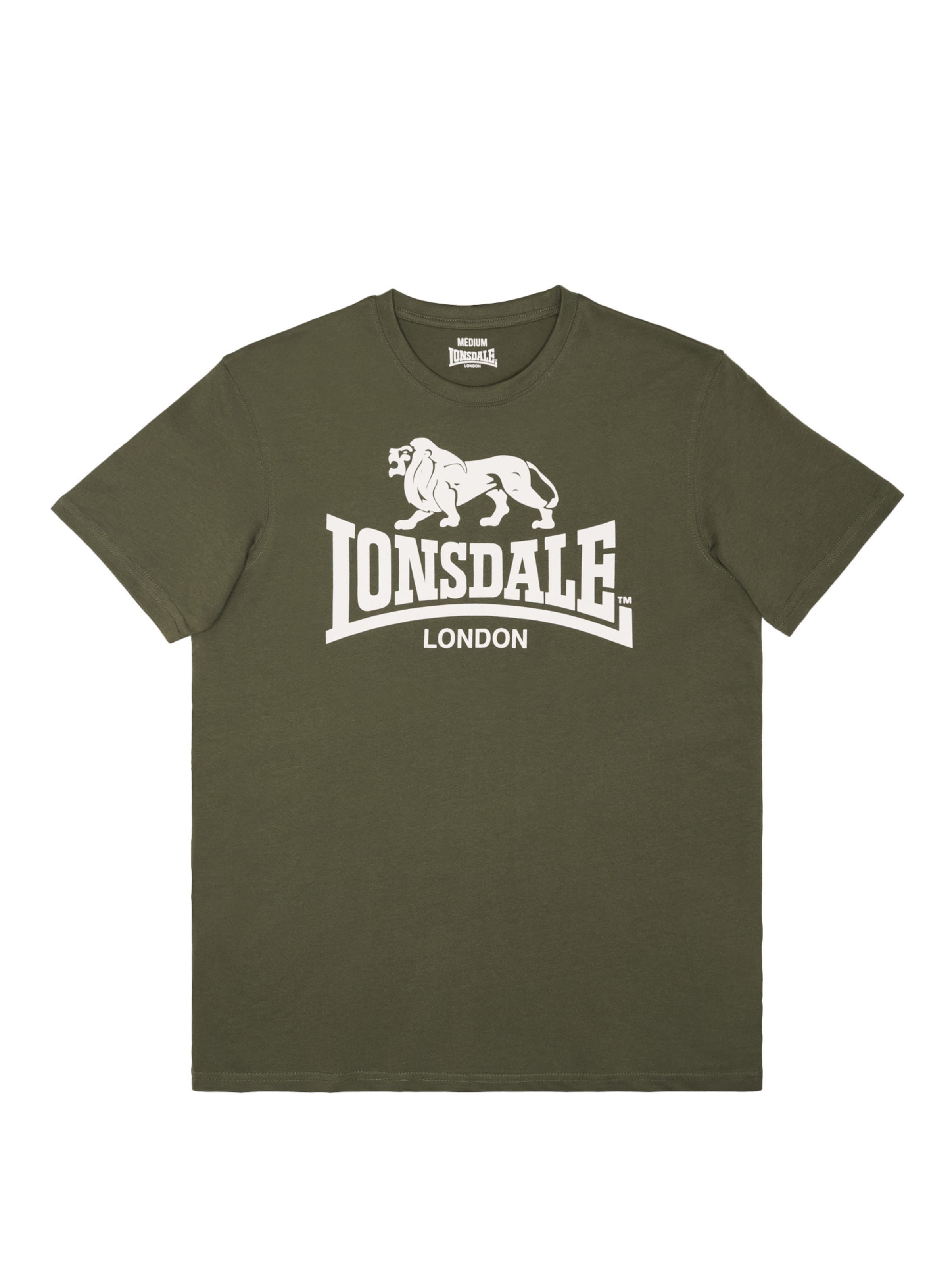 zaļš LONSDALE T-Krekls: no priekšpuses