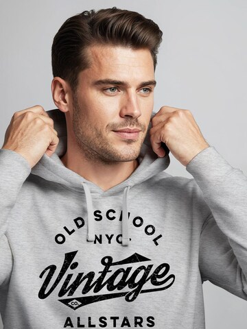 Neverless Sweatshirt 'Vintage co.' in Grey