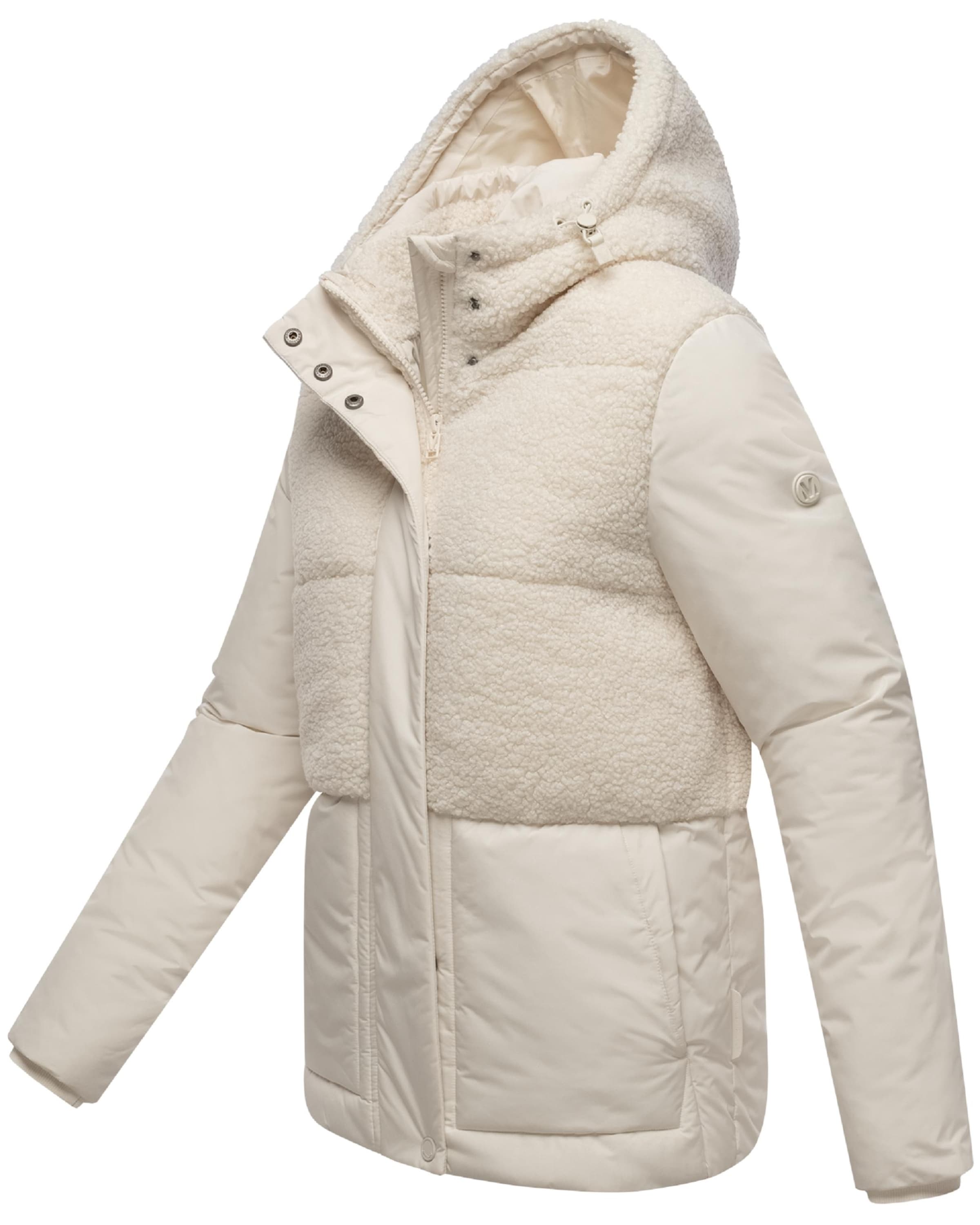 MARIKOO Winterjacke 'Sheeta 16' in Weiß