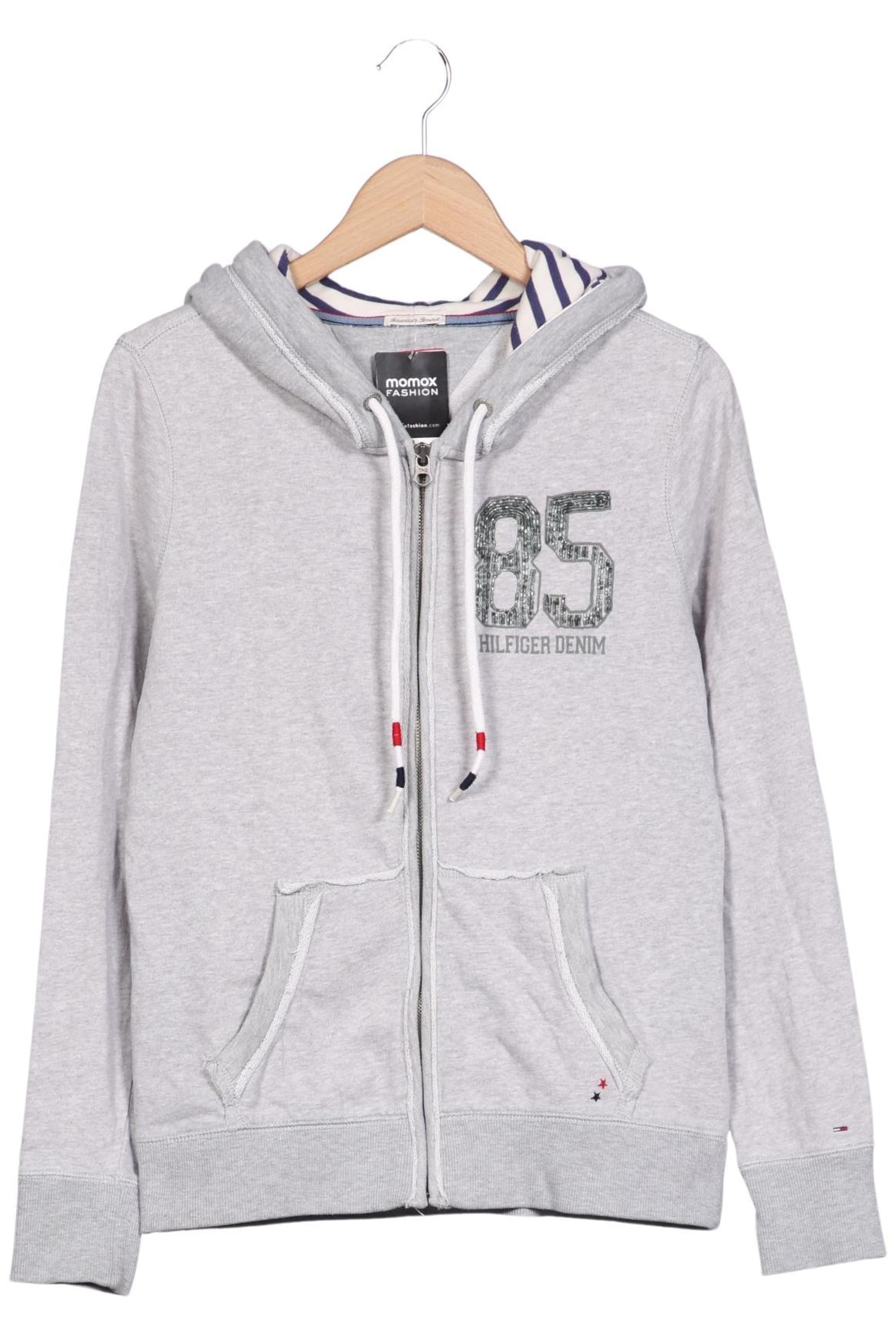Tommy Jeans Kapuzenpullover M in Grau: Vorderseite