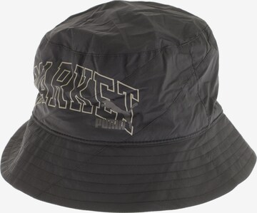 PUMA Hat & Cap in L in Black: front