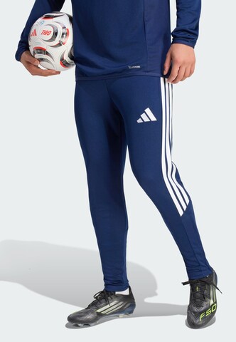 ADIDAS PERFORMANCE Slimfit Sporthose 'Tiro 26 League' in Blau: Vorderseite
